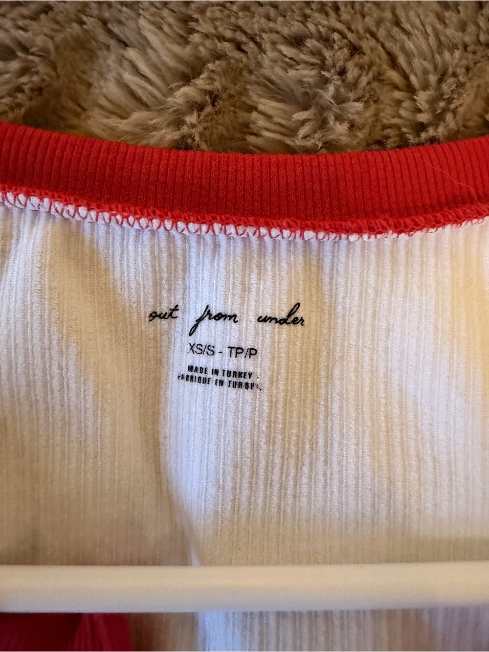Out From Under Ribbed Crop Top - Picture 3 of 3